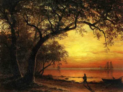 Island of New Providence Albert Bierstadt